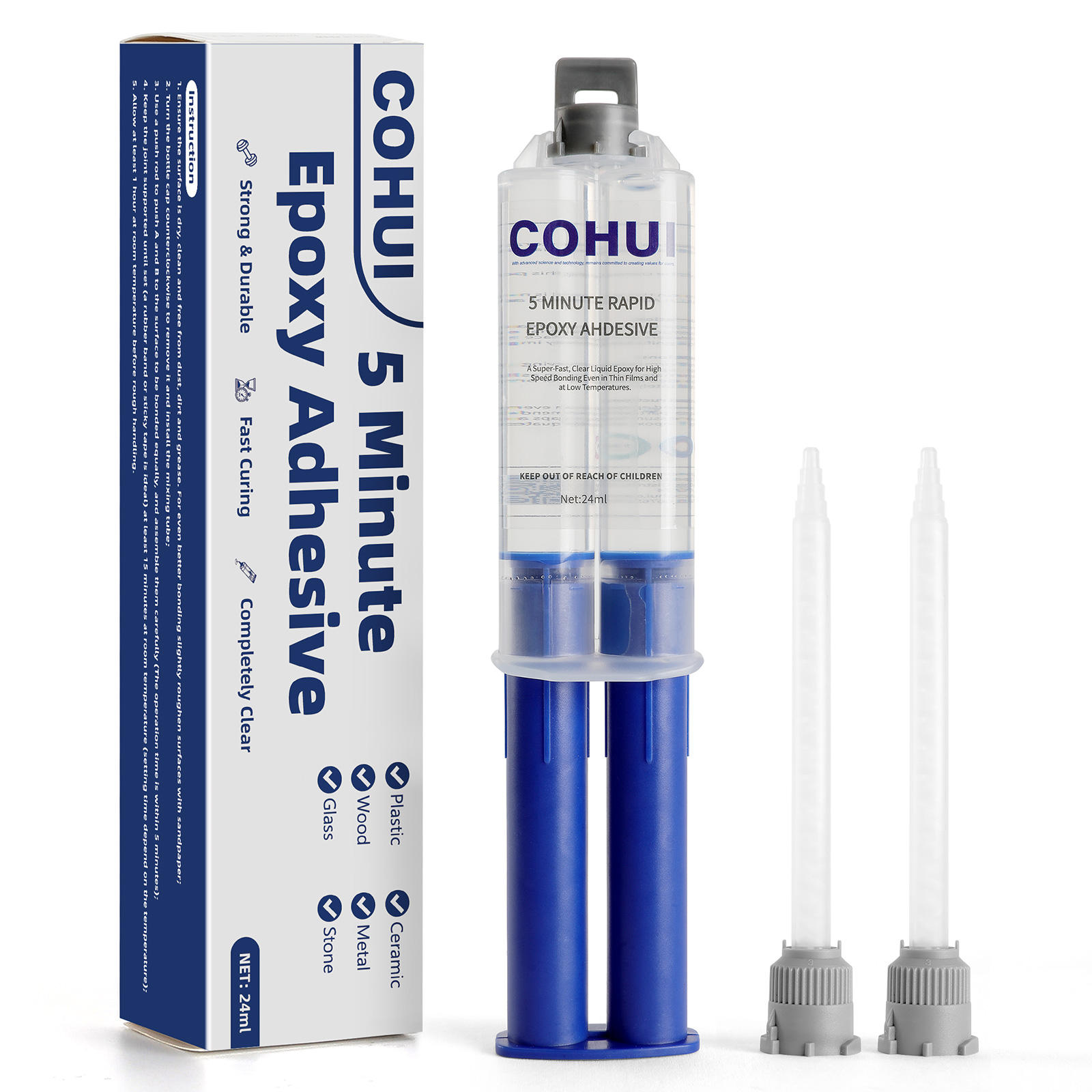 low odor 5 min epoxy ahdesive